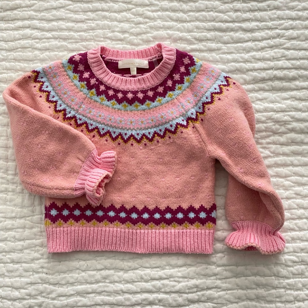 Size 4-5T 
Worn once, like new. 
72% Cotton, 28% Polyester